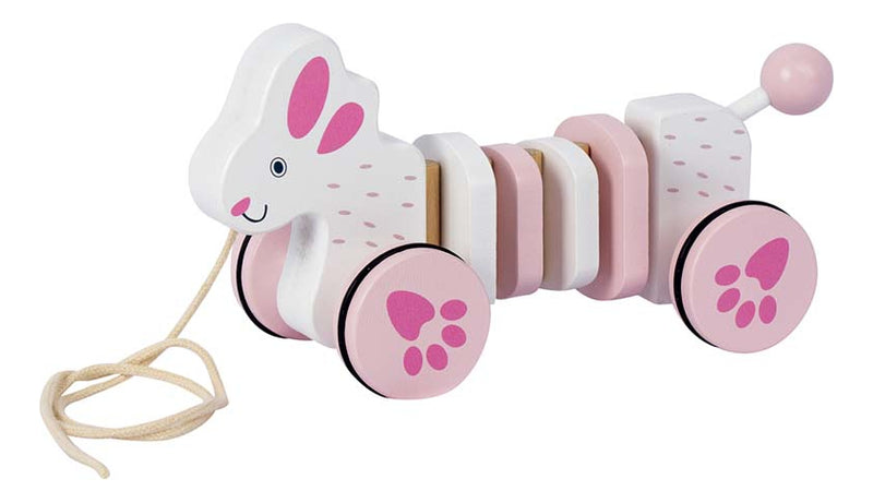 Conejo De Arrastre Madera Articulado Fl585