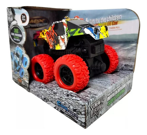 Auto A Friccion 4x4 Ruedas De Goma 10cm 53694