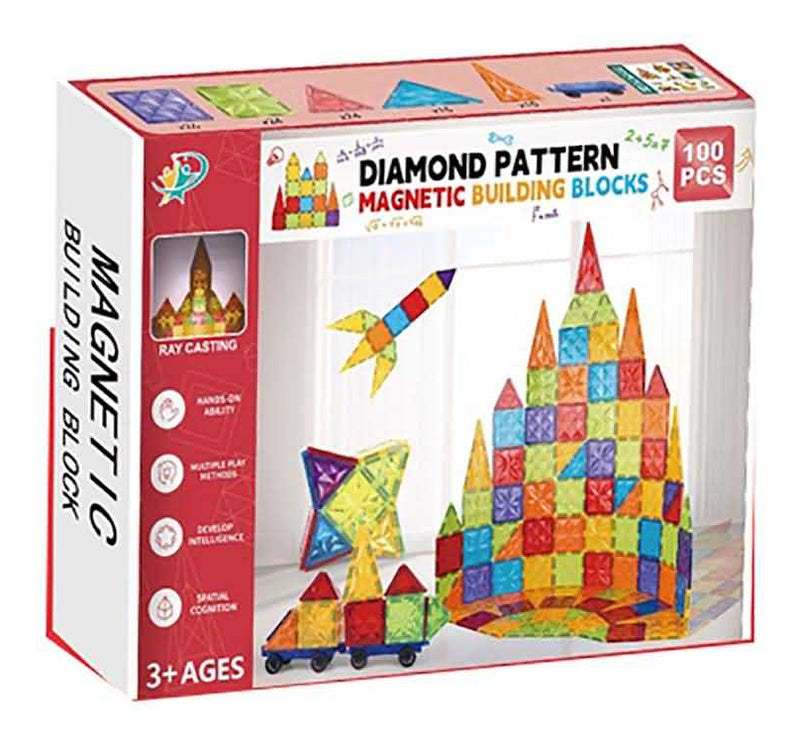 Magneticos Set Contrucciones Creativas 100 Piezas Fl265