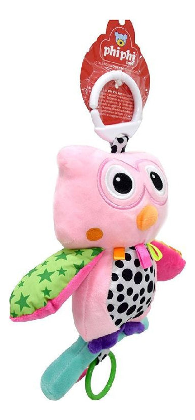 Peluche Cunero Musical Lechuza 25cm Phi Phi Toys 8671