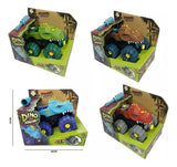 Autitos Camioneta Dinosaurio Para Armar 14cm 54645