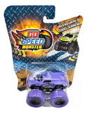 Mini Auto Go Speed Monster Metal Rueda Goma 54712