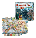 Aventureros Al Tren Europa Juego Mesa Estrategia Maldon