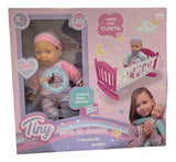 Muñeca Tiny Baby Hora De Dormir Bebote Sebigus 54568