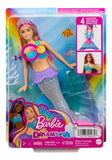 Barbie Muñeca Sirena Luces Magicas Orig.mattel Hdj36