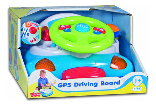 Volante Didactico Interactivo Juguete C/luces Y Sonido 3897t