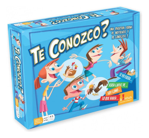Te Conozco? Juego De Mesa Original Bontus 107