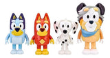 Bluey Set Con 4 Figuras School Pack Original 17366