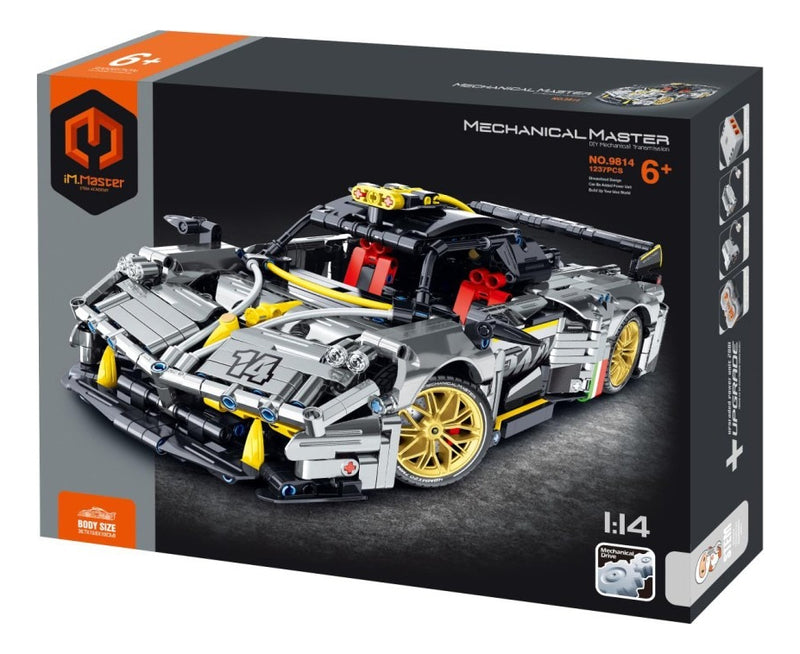 Auto Deportivo 1237 Piezas Bloques P/armar Ft212