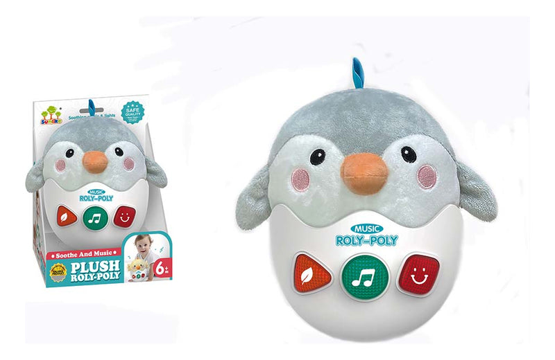 Peluche Pinguino Interactivo Con Movimiento Y Sonido Fl241