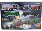 Tren De Carga A Bateria Con Luz Y Efecto Humo Usb