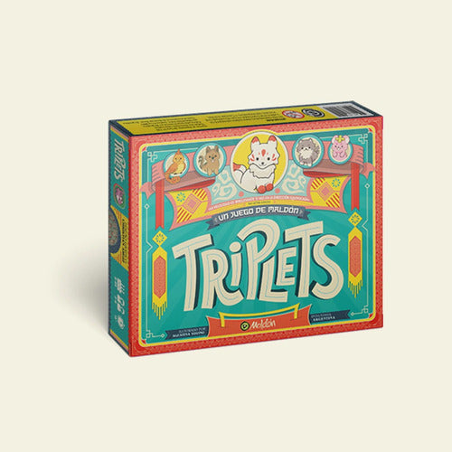 Triplets Juego De Mesa Original Maldon