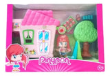 Pinypon Pequeña Casa Con Figura Y Accesorios Orig 15606