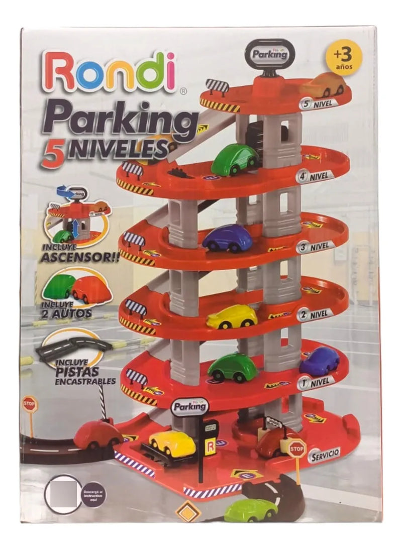 Garage Parking 5 Niveles Con Pista Lavadero Ascensor Rondi