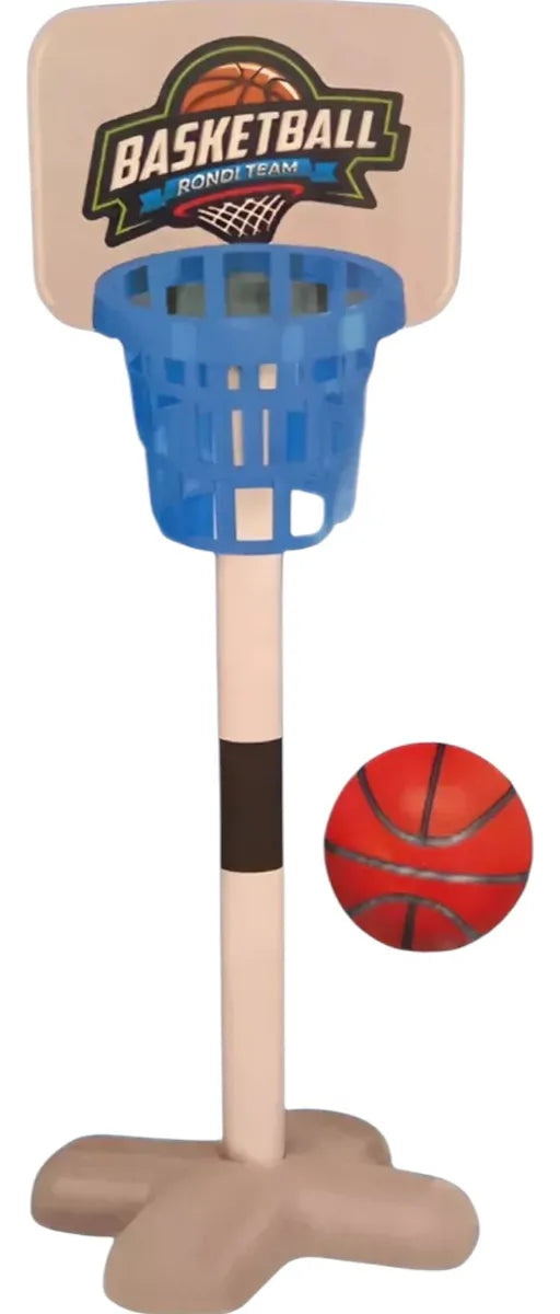 Aro De Basquet Jump Shot 97 Cm Rondi Con Pie Y Pelota