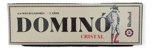 Domino Cristal Juego De Mesa Original De Ruibal 1106