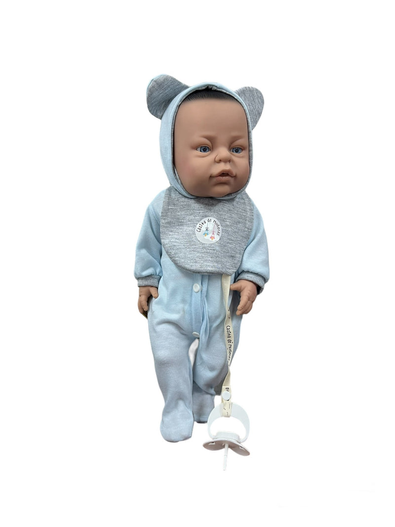 Muneca Bebe Baby Lovely Portaenfant Original Carinito 0893 ApioVerde