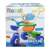 Triciclo Rondi Blue Metal C/ Barral De Metal Y Aro Sujetador