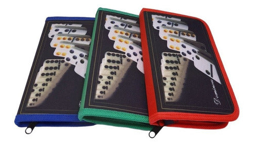 Juego De Domino Doble 6 En Cartuchera 28 Fichas