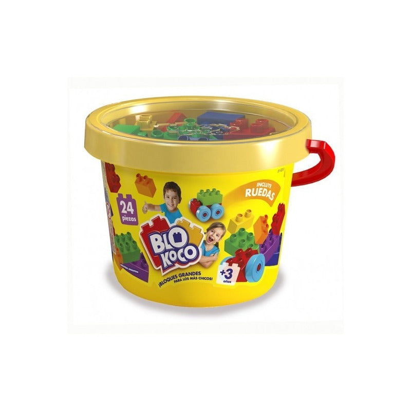 Blokoco Bloques Grandes Tipo Rasti Con 24 Piezas Dimare 0253