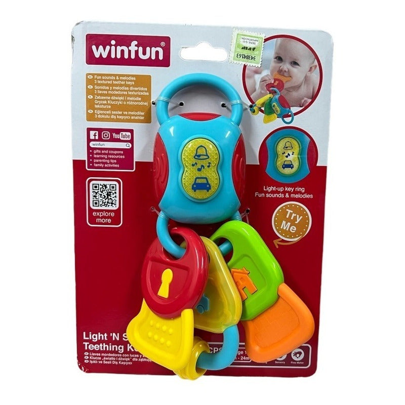 Mordillo Llaves Con Luces Y Sonidos Winfun 0185