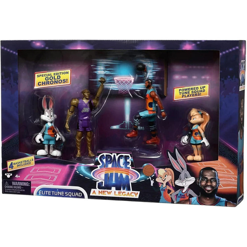 Space Jam New Legacy Set Figuras X4 Original 14615