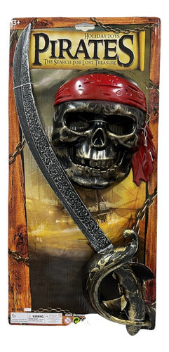 Set Piratas Con Sable Y Careta 50798