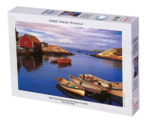 Rompecabezas Jigsaw Puzzle Tomax Peggy's Cove, St-margarat's Bay 1000 Piezas