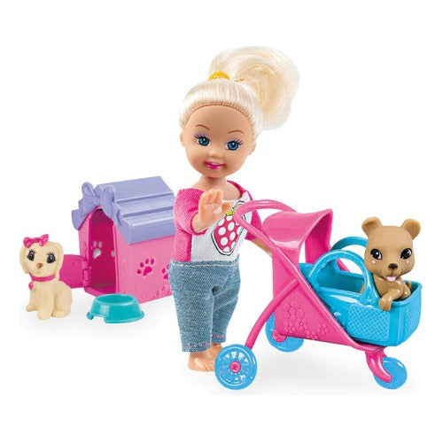Muñeca Girls Pop Abby Y Sus Amigos Caninos Ik0467