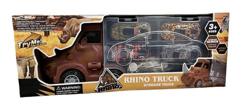 Camion Porta Autos Rino Truck 27cm 7894