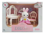 Set De Conejita Bay Dreamy Tocador Con Accesorios 6621