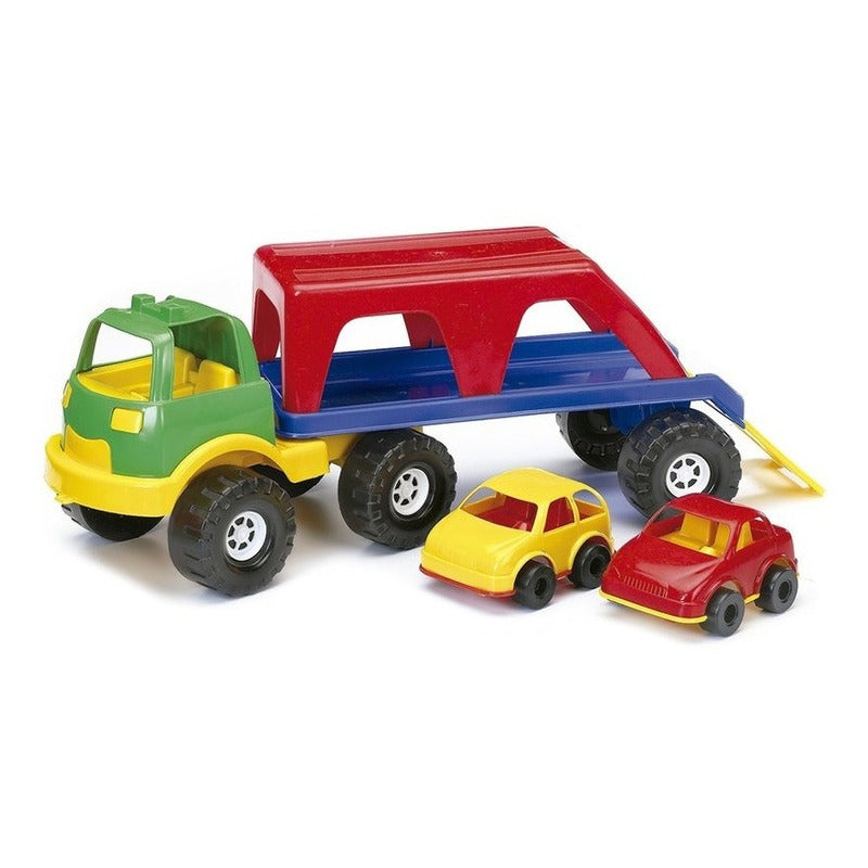 Camion Mosquito Transporter Con 2 Autos Original Rondi 3115