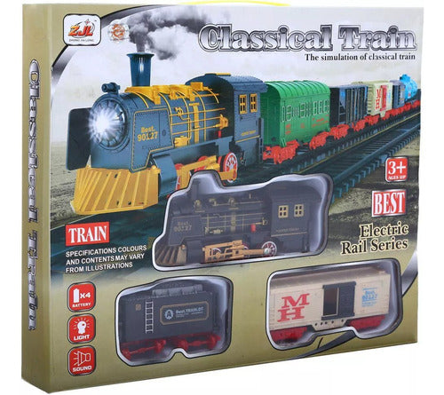 Tren A Pila Con Luz Y Sonido 50323