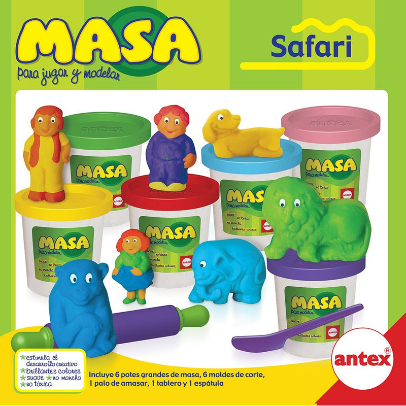 Masa Para Moldear Modelo Safari Original Antex