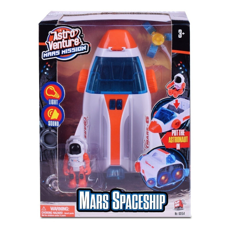 Nave Espacial C/luz Y Sonido Astro Venture 63154 Wabro