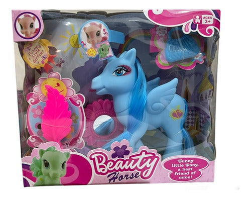 Beauty Horse Ponys Con Accesorios 52004