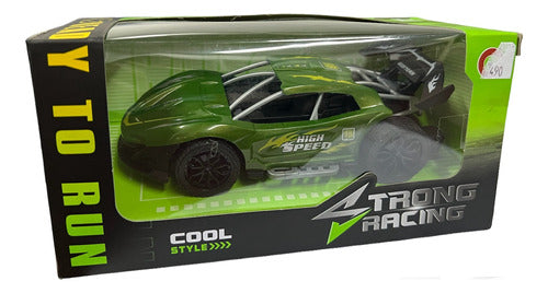 Auto A Friccion Ruedas De Goma 15cm 54558