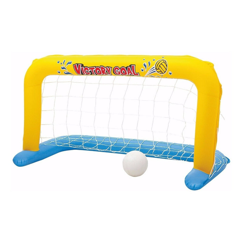 Water Polo Arco Inflable C/red Y Pelota Bestway Ideal Pileta