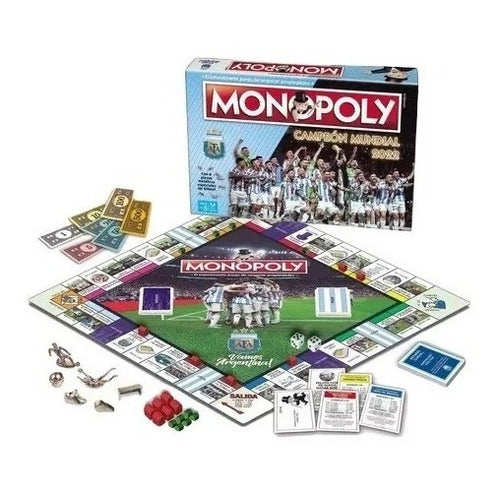 Board Game Instrucciones Monopoly Electronico Edicion Mundial