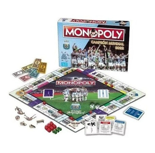 Monopoly Seleccion Argentina Campeon Mundial Toyco 23001