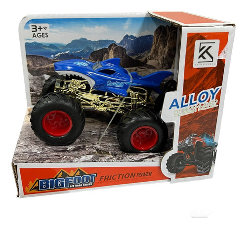 Auto A Friccion 4x4 Ruedas De Goma 11cm 54541