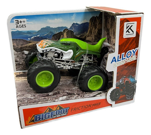 Auto A Friccion 4x4 Ruedas De Goma 11cm 54541