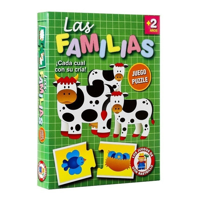 Las Familias Juego Puzzle Original Ruibal