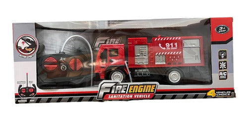 Camion Bomberos A Radio Control 20cm 53454