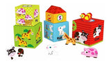 Cajas Apilables 10 Piezas Carton Reforzado Tooky Toy Ft670