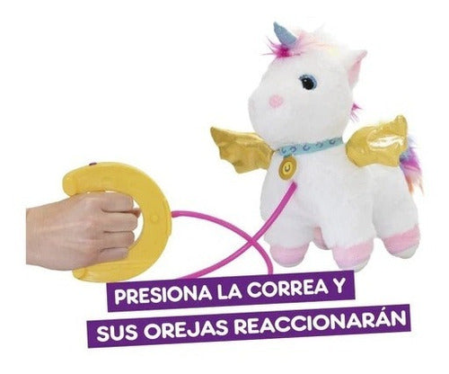 Peluche Unicornio Que Camina Con Correa Sprint Ik0287