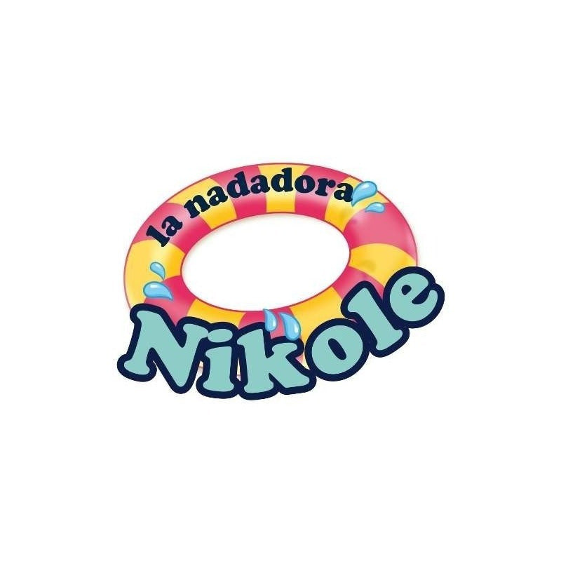 Muñeca Nikole La Nadadora Original De La Le Lu