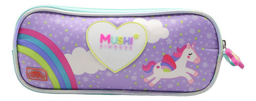 Simones Cartuchera 1 Cierre Pvc Original Cresko Si382