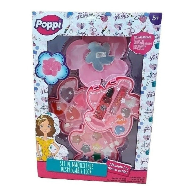 Poppi Set Maquillaje De Belleza Flor S21668