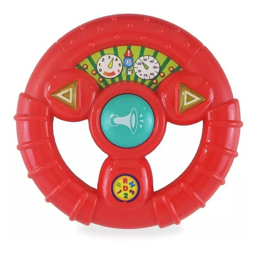 Volante Con Actividades Con Luces Y Sonidos Ok Baby